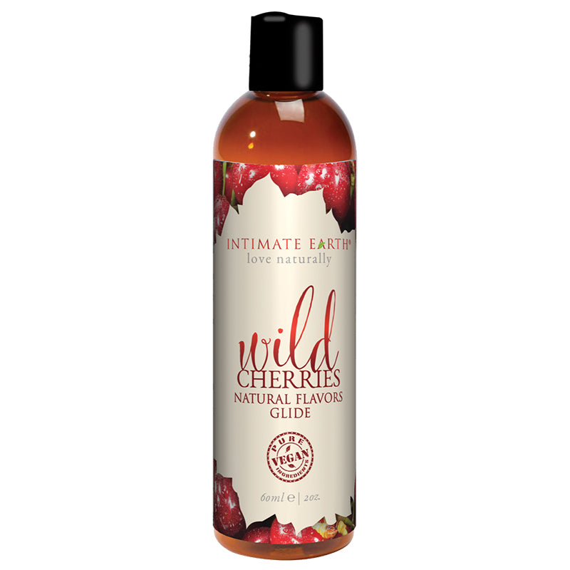 INTIMATE EARTH - LUBRIFICANTE WILD CHERRIES 60 ML/2 OZ