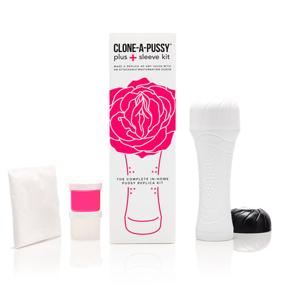 CLONE-A-PUSSY - PLUS SLEEVE DIY CASTING KIT HOT PINK