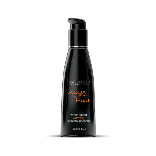 WICKED - LUBRIFICANTE DE AQUECIMENTO À BASE DE ÁGUA AQUA HEAT 118 ML.