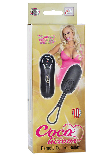 CALEXOTICS - COCO LICIOUS REMOTE CONTROL BULLET - BLACK