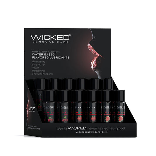 WICKED - AQUA CLASSIC FLAVORS 24-PIECE DISPLAY