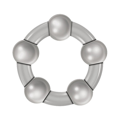 ZERO TOLERANCE - THREE AMIGOS 3-PIECE COCK RING SET CLEAR
