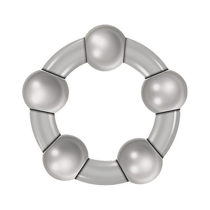 ZERO TOLERANCE - THREE AMIGOS 3-PIECE COCK RING SET CLEAR