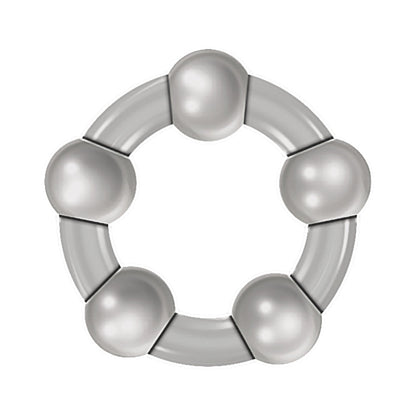 ZERO TOLERANCE - THREE AMIGOS 3-PIECE COCK RING SET CLEAR