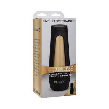 DOC JOHNSON - MAIN SQUEEZE - ENDURANCE TRAINER - ULTRASKYN STROKER - PUSSY VANILLA