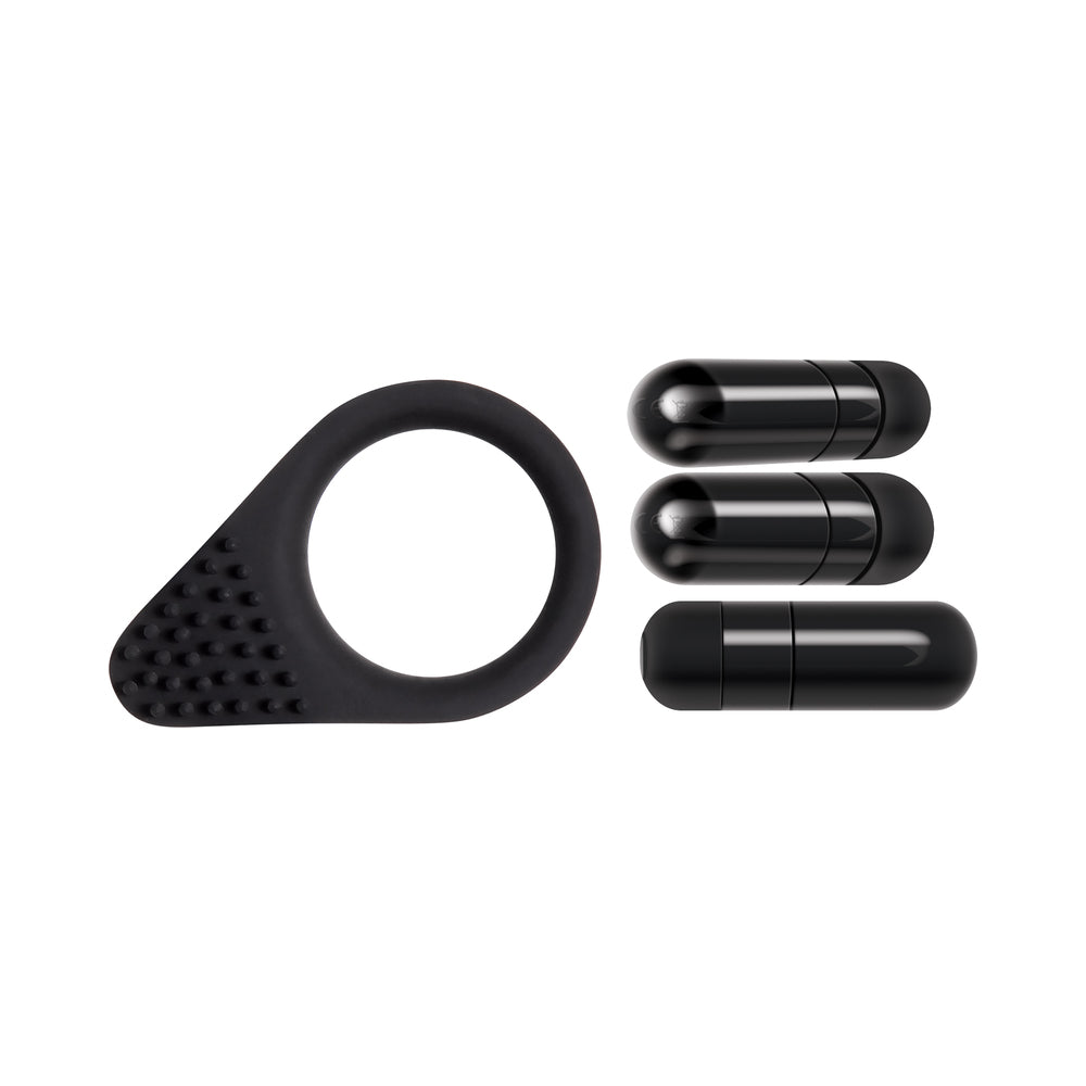 ZERO TOLERANCE - BLACK KNIGHT VIBRATING COCKRING BLACK