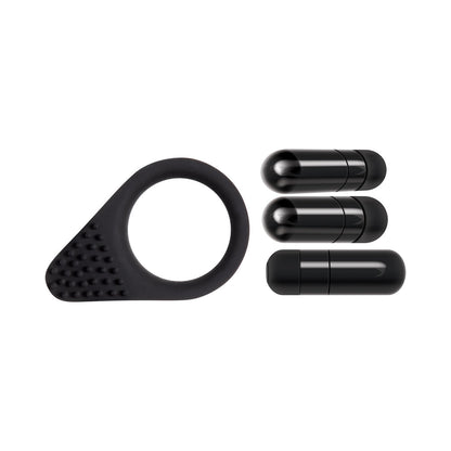 ZERO TOLERANCE - BLACK KNIGHT VIBRATING COCKRING BLACK