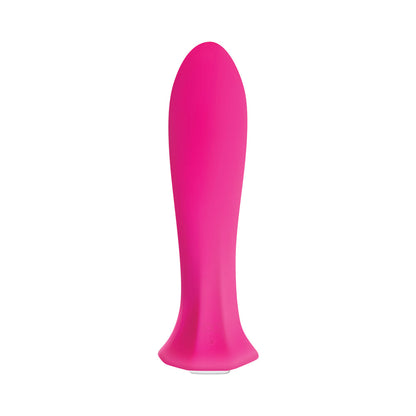 EVOLVED - THE QUEEN RECHARGEABLE SILICONE MINI VIBRATOR PINK