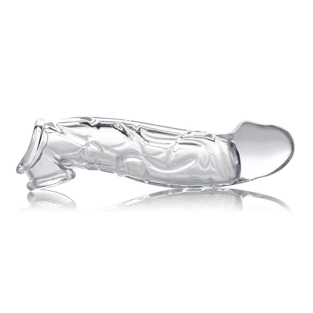 XR BRANDS - SIZE MATTERS 2 IN. CLEAR EXTENDER SLEEVE