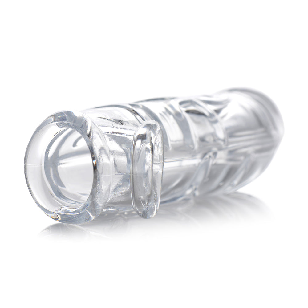XR BRANDS - SIZE MATTERS 2 IN. CLEAR EXTENDER SLEEVE