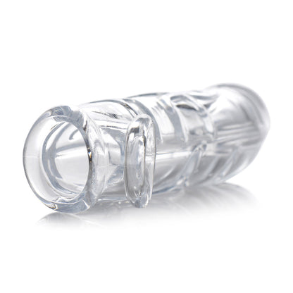 XR BRANDS - SIZE MATTERS 2 IN. CLEAR EXTENDER SLEEVE