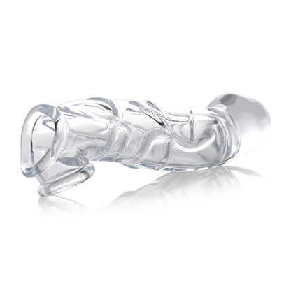 XR BRANDS - SIZE MATTERS 2 IN. CLEAR EXTENDER SLEEVE