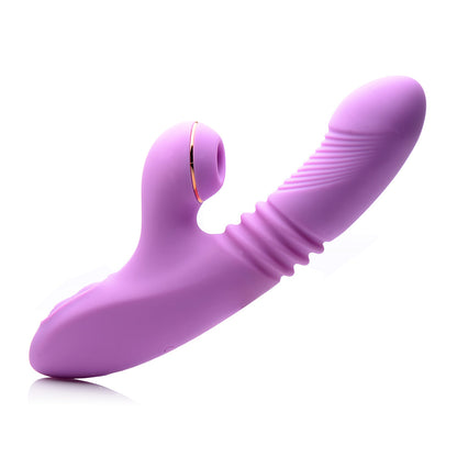 XR BRANDS - SHEGASM THRUSTING SUCTION RABBIT