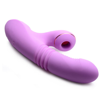 XR BRANDS - SHEGASM THRUSTING SUCTION RABBIT