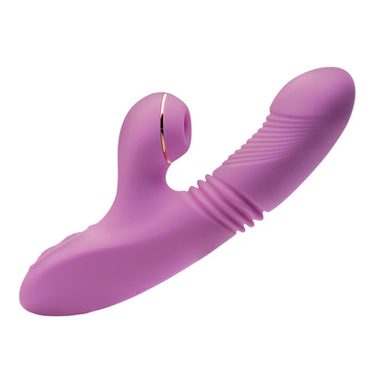 XR BRANDS - SHEGASM THRUSTING SUCTION RABBIT