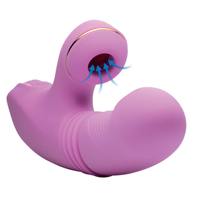 XR BRANDS - SHEGASM THRUSTING SUCTION RABBIT