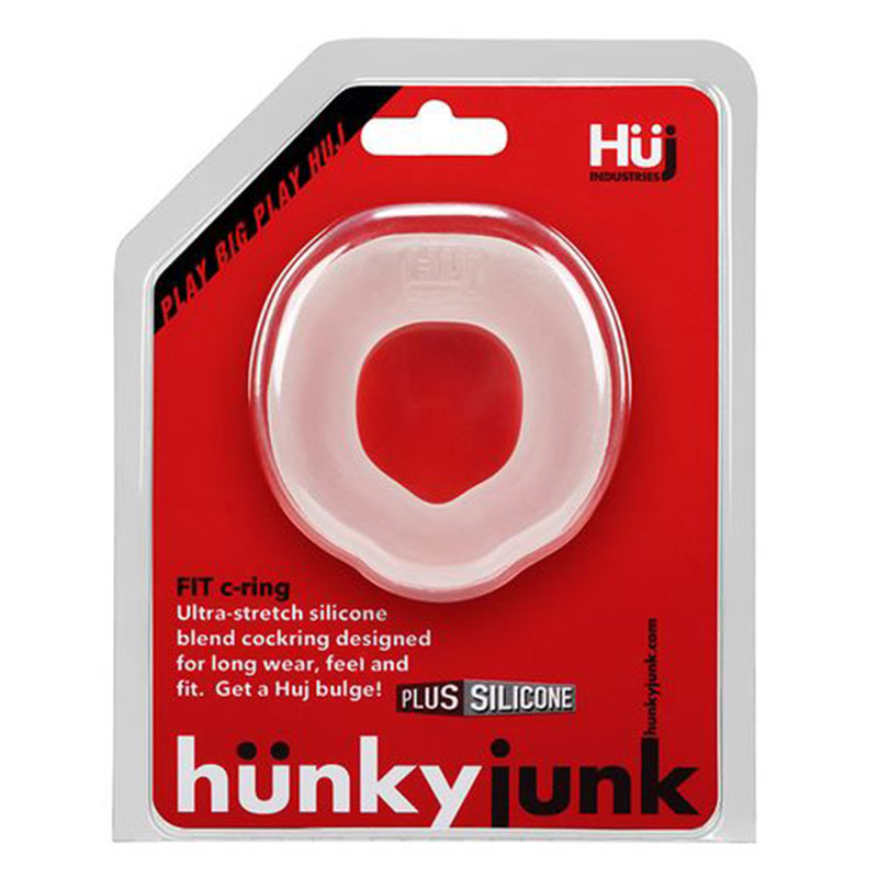 OXBALLS - HUNKYJUNK FIT ERGO C-RING, ICE