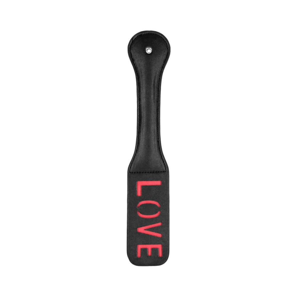 SHOTS - OUCH! 'LOVE' PADDLE BLACK