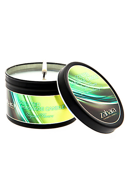 VELA FLORES TROPICALES PACK 6