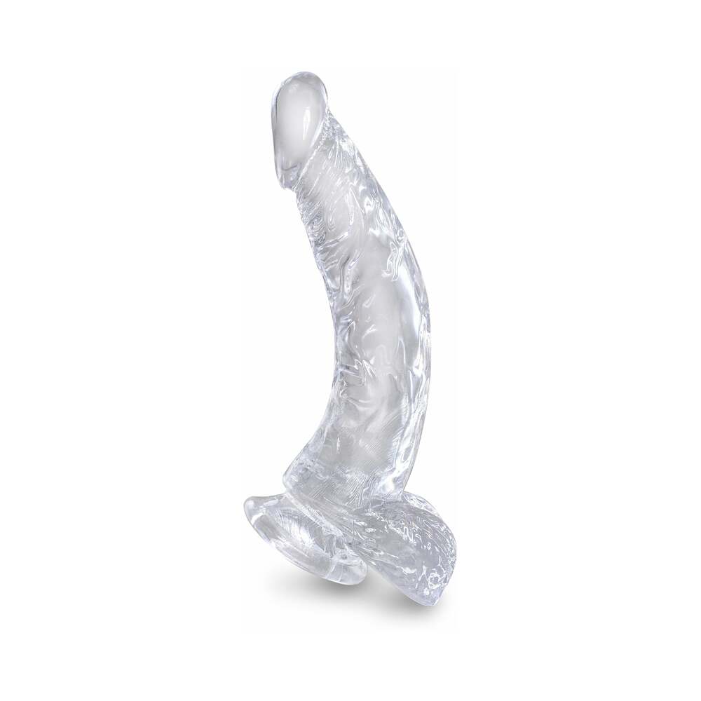 PIPEDREAM - KING COCK CLEAR 7.5 IN. REALISTIC DILDO WITH BALLS AND SUCTION CUP