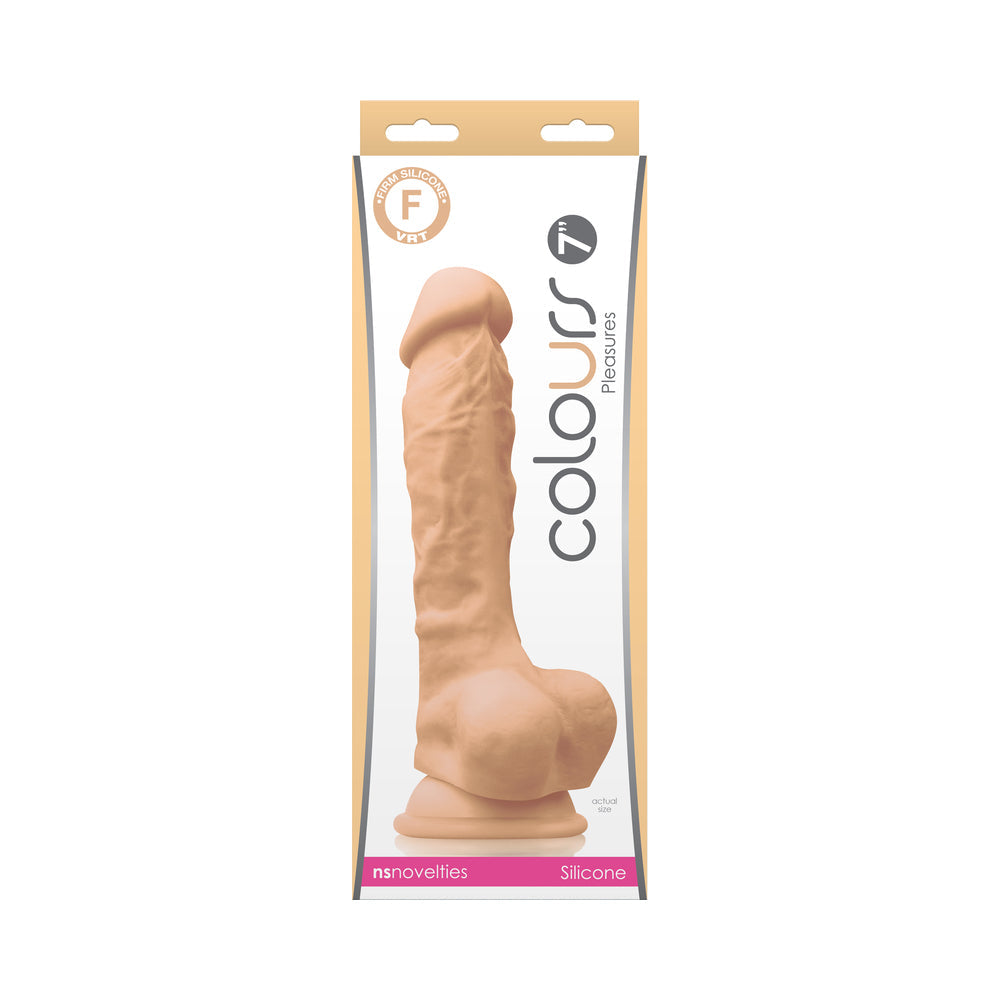 NS NOVELTIES - COLOURS PLEASURES 7 IN. DILDO
