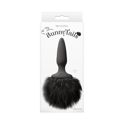 NS NOVELTIES - BUNNY TAILS PLUG MINI PELO PRETO