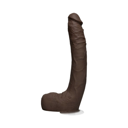 DOC JOHNSON - SIGNATURE COCKS JAX SLAYHER 10 POLEGADAS ULTRASKYN COM VENTOSA REMOVÍVEL VAC-U-LOCK CHOCOLATE