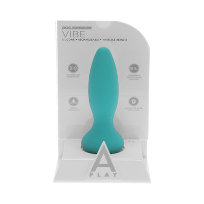 DOC JOHNSON - A PLAY VIBE ADVENTUROUS: PLUG ANAL RECARREGÁVEL EM SILICONE COM COMANDO