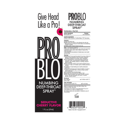 LITTLE GENIE - PROBLO NUMBING SPRAY - CHERRY