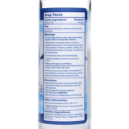 XR BRANDS - CLEANSTREAM RELAX DESENSITIZING NOZZLE TIP LUBRICANT 4 OZ.