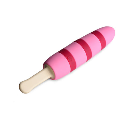 XR BRANDS - COCKSICLE TICKLIN' PINK 10X POPSICLE VIBRATOR