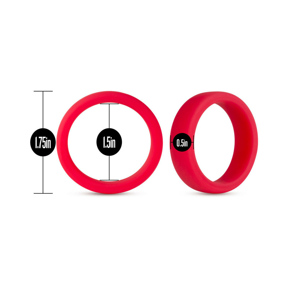 BLUSH - PERFORMANCE SILICONE GO PRO COCK RING