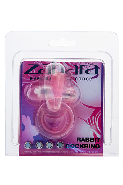 ZAHARA - ANILLA CONEJO ROSA TRANSP PACK 96