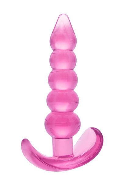 ZAHARA - BUBBLE ANAL PLUG CLEAR PINK