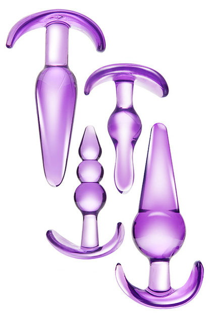 ZAHARA - ANAL KIT 4PCS PURPLE