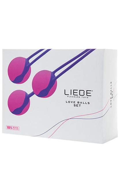 Bolas Set Purple/Fuchsia