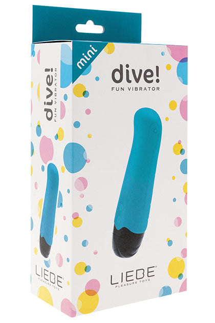 LIEBE - DIVE! MINI VIBRATOR OCEAN BLUE