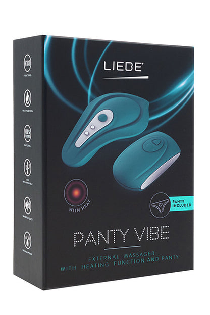 LIEBE - PANTY VIBE RECARGABLE OCEAN BLUE S-M