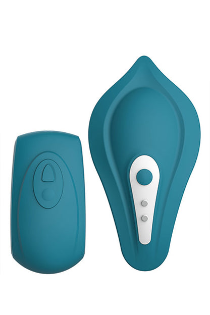 LIEBE - PANTY VIBE RECARGABLE OCEAN BLUE L-3XL