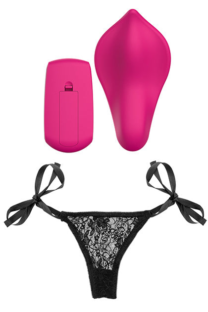 LIEBE - PANTY VIBE RECARGABLE CERISE L-3XL