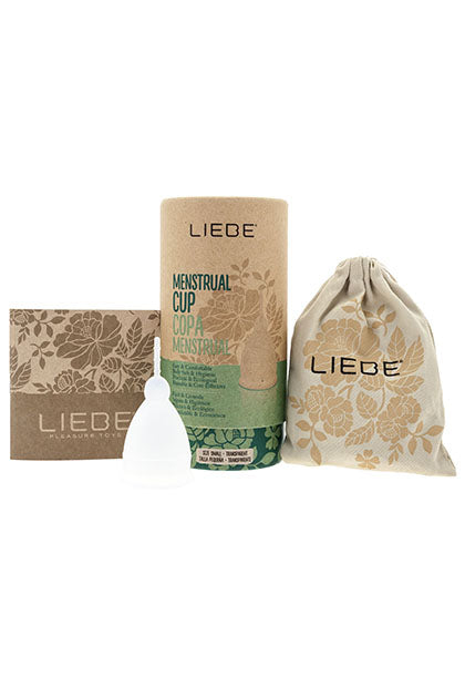 LIEBE - MENSTRUAL CUP TRANSPARENT SMALL