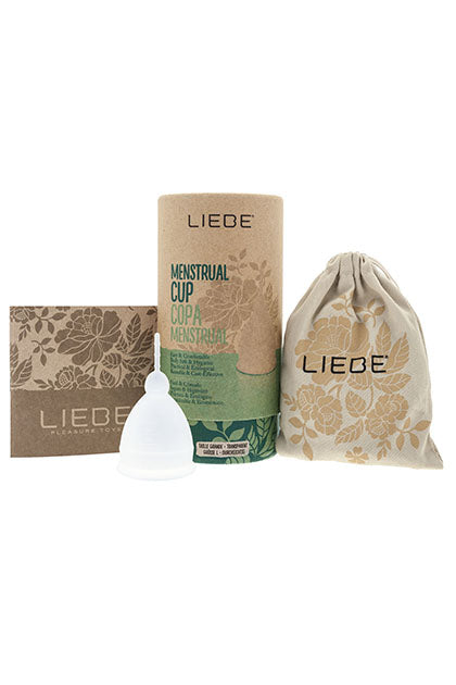LIEBE - MENSTRUAL CUP TRANSPARENT LARGE