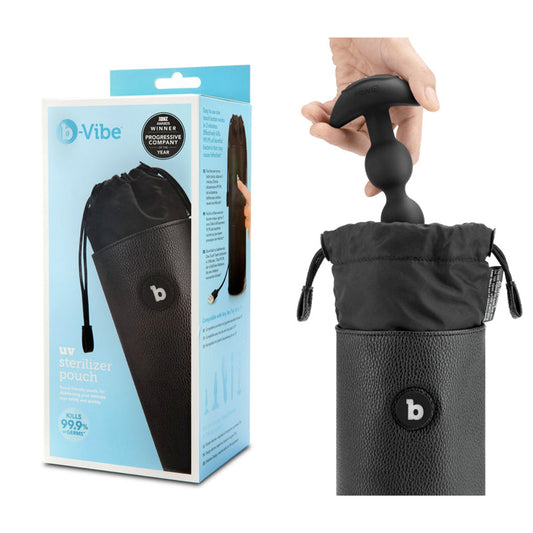 B-VIBE - ESTOJO ESTERILIZADOR UV PRETO
