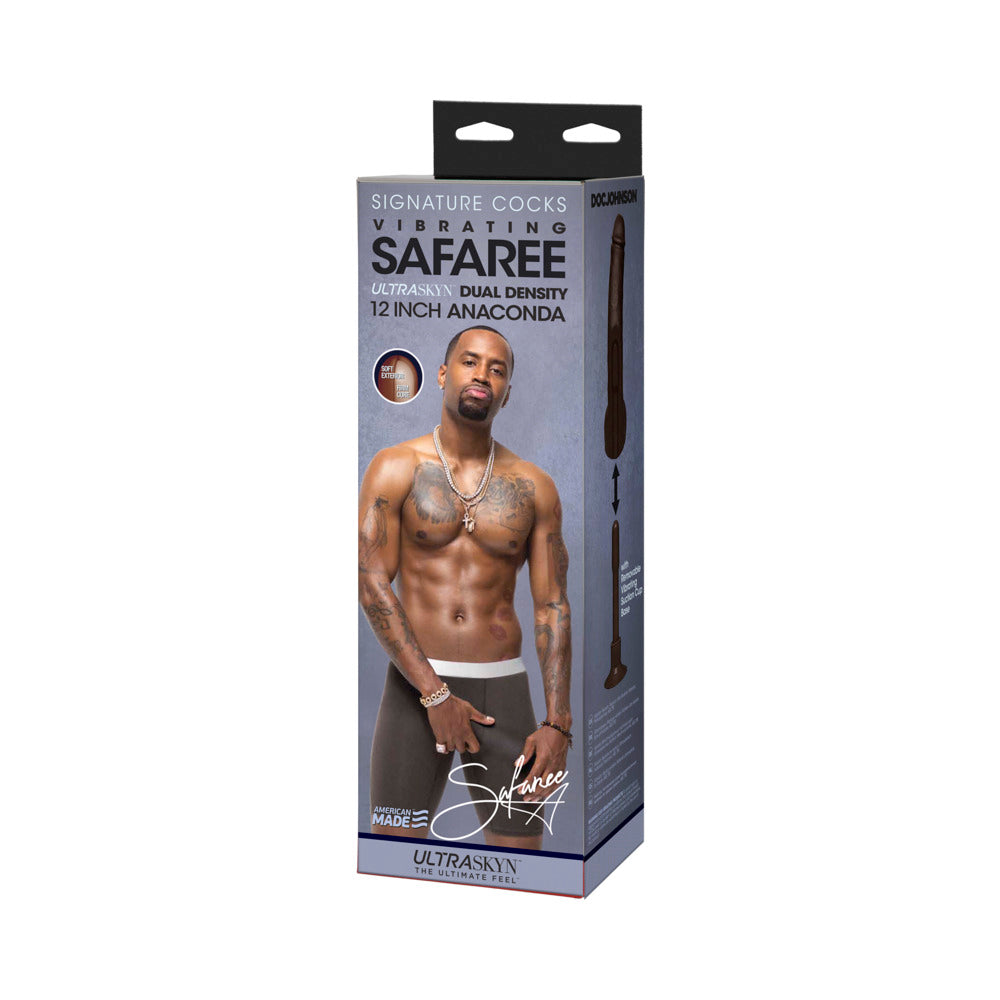 DOC JOHNSON - SIGNATURE COCK SAFAREE ANACONDA 12 IN