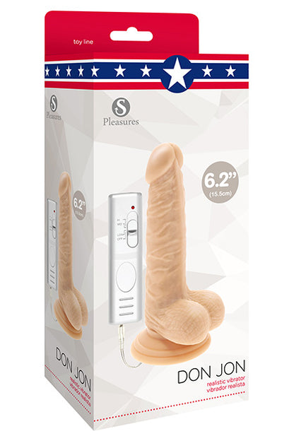 S PLEASURES - DON JON REALISTIC VIBRATOR 15,5 CM