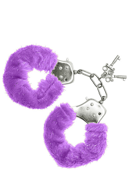 Furry Cuffs Purple