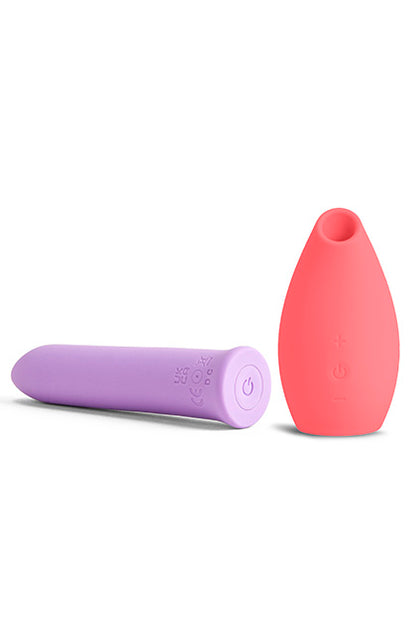 S PLEASURES KITS - LOVERS KIT - CORAL & PURPLE