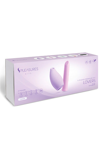 S PLEASURES KITS - LOVERS KIT - PURPLE & PURPLE