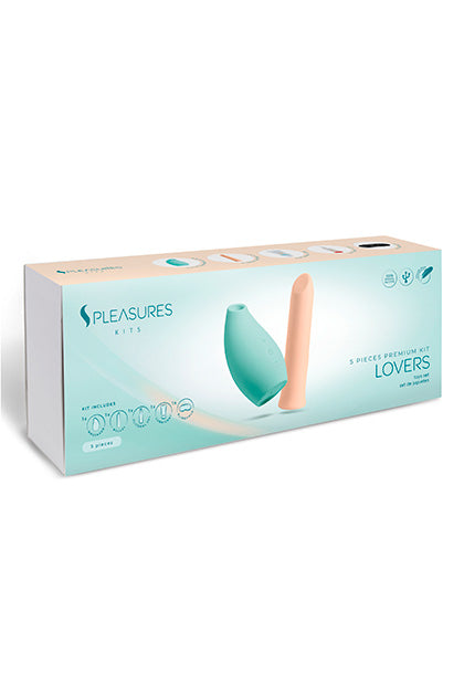 S PLEASURES KITS - LOVERS KIT - MINT & PEACH