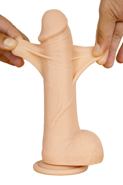 S PLEASURES REALISTIC - RICARDO 8- FLESH